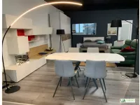 Tavolo con piano in ceramica ellittico di Target point a PREZZO OUTLET  approfittane ora!