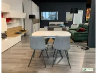 Tavolo con piano in ceramica ellittico di Target point a PREZZO OUTLET  approfittane ora!