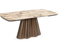 Tavolo Tavolo mirvana Bizzotto in OFFERTA OUTLET -50%