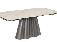 Tavolo Tavolo mirvana Bizzotto in OFFERTA OUTLET -50%