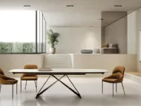 Tavolo Thanos x Stones in ceramica Allungabile scontato 34%