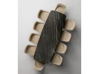 Tavolo Thanos x Stones in ceramica Allungabile scontato 34%