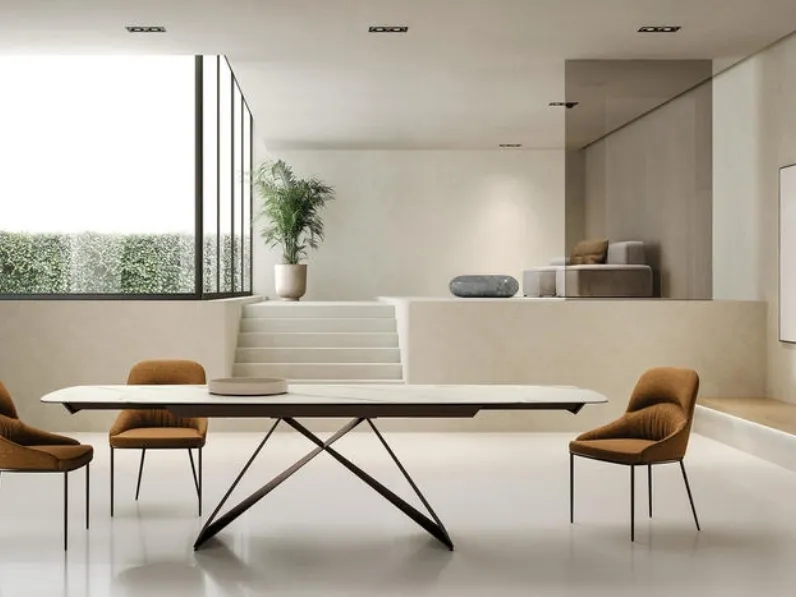 Tavolo Thanos x Stones in ceramica Allungabile scontato 34%