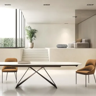 Tavolo Thanos x Stones in ceramica Allungabile scontato 34%
