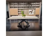 Tavolo 4x4 Ozzio in ceramica Allungabile scontato 19%