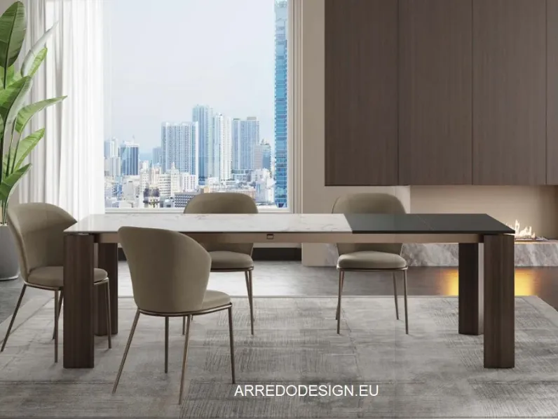 Tavolo Ali Zamagna in ceramica Allungabile scontato 30%