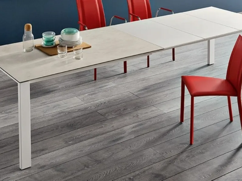 Tavolo in ceramica rettangolare Badu' xl Midj a prezzo scontato
