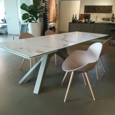 Tavolo in ceramica rettangolare Big table Bonaldo in offerta outlet