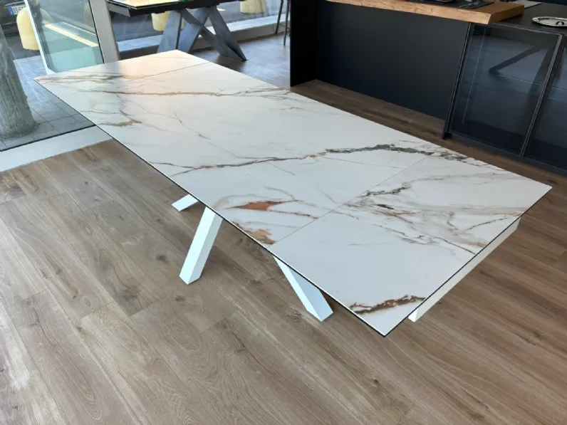 Tavolo rettangolare Ceramica 1  Stones scontato del 46%