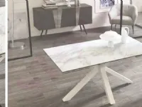 Tavolo in ceramica rettangolare Ceramica uno Stones a prezzo scontato