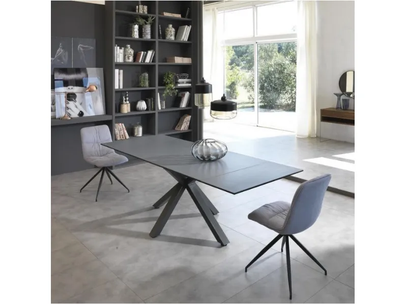 Tavolo Ceramicato om/313/mb Stones in OFFERTA OUTLET -46%
