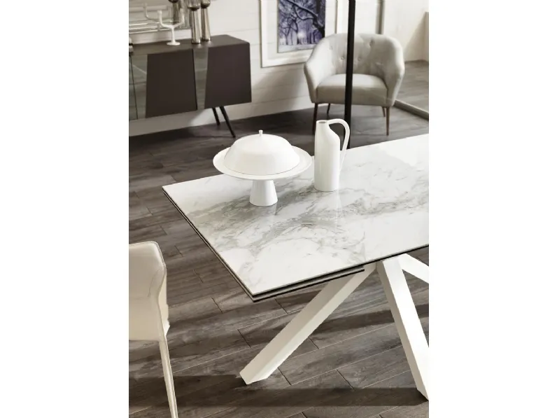 Tavolo in ceramica rettangolare Ceramico marmo Cucine store a prezzo scontato
