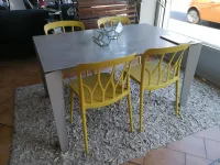 Tavolo rettangolare in ceramica Cruz di Bontempi in Offerta Outlet