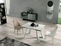 Tavolo in ceramica rettangolare Gresporcellanato pronta consegna Md work in offerta outlet