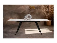 Tavolo in ceramica rettangolare Joan Collezione esclusiva a prezzo ribassato