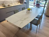 Tavolo in ceramica rettangolare Overture botte Veneta cucine in offerta outlet