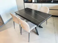 Tavolo rettangolare in ceramica Tavolo allungabile di Stones in Offerta Outlet