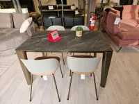 Tavolo rettangolare in ceramica Tavolo bontempi modello etro di Bontempi in Offerta Outlet