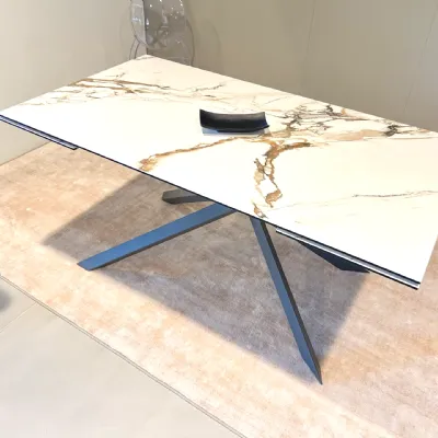 Tavolo Tavolo cross calacatta borghini Stones a prezzo scontato