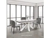 Tavolo in ceramica rettangolare Tempor 1757 Collezione esclusiva a prezzo ribassato