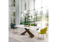 Tavolo Tempor 2062 Collezione esclusiva in ceramica Rettangolare allungabile scontato 50%