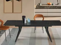 Tavolo rettangolare in ceramica Thor di Capodarte in Offerta Outlet