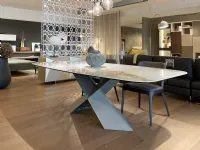 Tavolo in ceramica rettangolare Tyron keramik Cattelan italia a prezzo ribassato