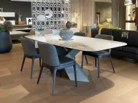 Tavolo in ceramica rettangolare Tyron keramik Cattelan italia a prezzo scontato