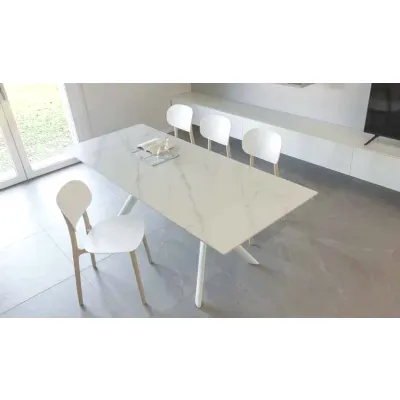 Tavolo in ceramica rettangolare Versus 685 * La seggiola a prezzo ribassato