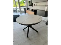 Tavolo rotondo in ceramica Celsius di Altacom in Offerta Outlet