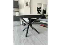 Tavolo rotondo in ceramica Celsius di Altacom in Offerta Outlet