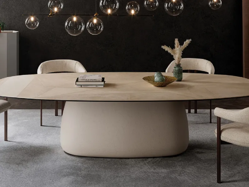Tavolo Botero keramik di Cattelan italia scontato del 30%