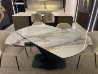 Tavolo in ceramica sagomato D9075 Collezione esclusiva a prezzo scontato