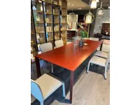 Tavolo Akashi Midj in laminato Quadrato allungabile scontato 40%