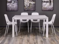 Tavolo rettangolare Albus outlet Diotti.com scontato del 55%
