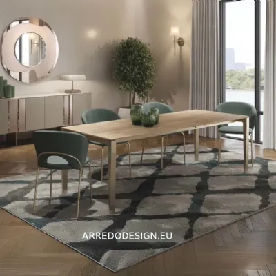 Tavolo Diapson Zamagna in laminato Rettangolare allungabile scontato 30%