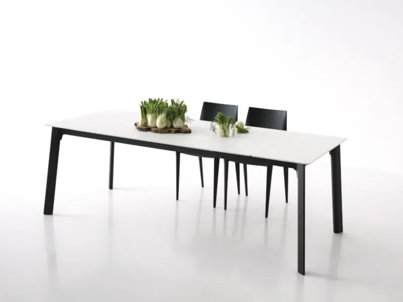 Tavolo in laminato rettangolare Drop 140 Point house a prezzo ribassato