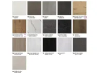 Tavolo in laminato rettangolare Fusion Point house in offerta outlet