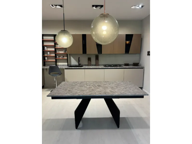 Tavolo rettangolare allungabile Luxor Scavolini a soli 2090 Euro