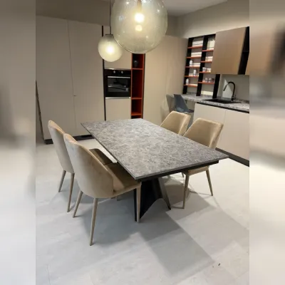 Tavolo Luxor Scavolini in laminato Rettangolare allungabile scontato 35%