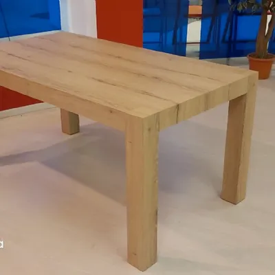 Tavolo in laminato rettangolare Mod amsterdam Arredo3 in offerta outlet