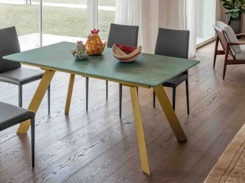Tavolo in laminato rettangolare Vertigo Altacom a prezzo scontato