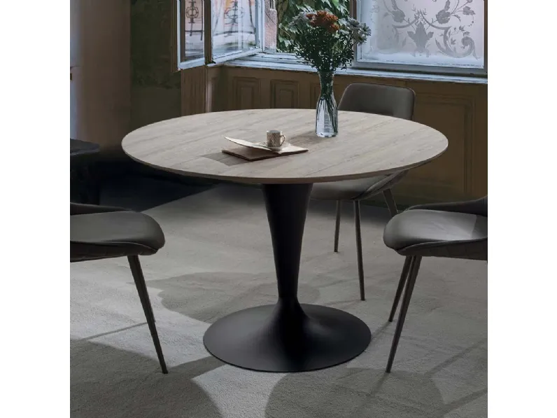 Tavolo in laminato rotondo Isola Artigianale a prezzo ribassato