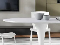 Tavolo in laminato rotondo Nomo Scavolini in Offerta Outlet