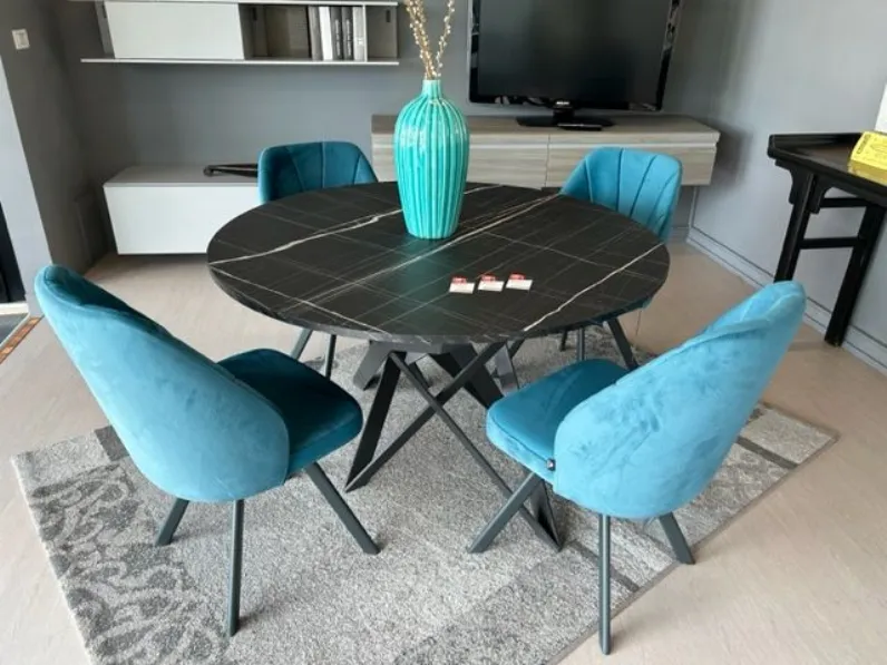Tavolo rotondo Scenic / q Abitare interior scontato del 50%