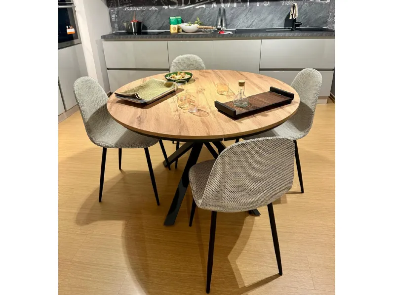 Tavolo in laminato rotondo Tondo Web convenienza a prezzo ribassato