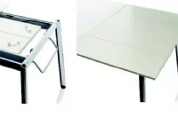 Tavolo in legno e resina rettangolare Tavolo de javu allungabile magis Magis in offerta outlet