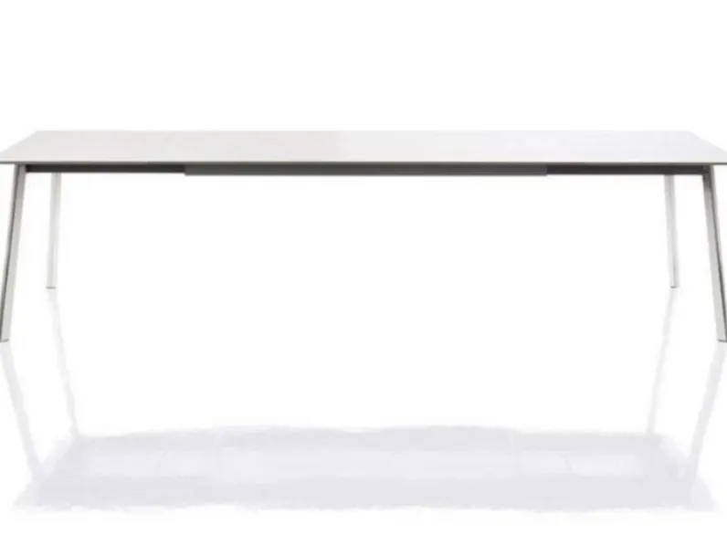 Tavolo in legno e resina rettangolare Tavolo de javu allungabile magis Magis in offerta outlet