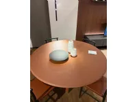 Tavolo Lambda tavolo tondo cm 160 Rimadesio in legno e resina Fisso scontato 30%