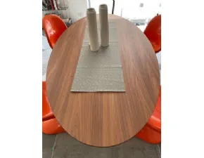 Tavolo in legno ellittico Podium Bontempi a prezzo scontato